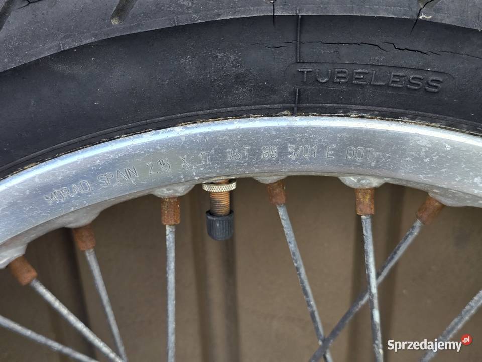Koło przednie Sm50 suzuki 17 felga przód sm 50 wielkopolskie Ostrów Wielkopolski