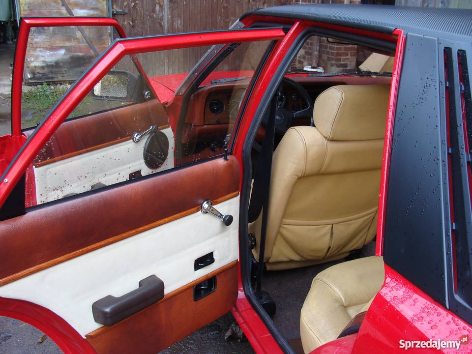 Ford Taunus 20 skórzana tapicerka Podlesie