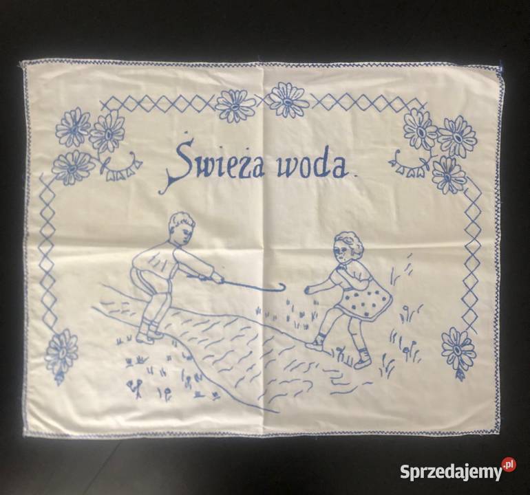 7 Makatki haftowane lata 5060 XX wieku starsze sprzedam