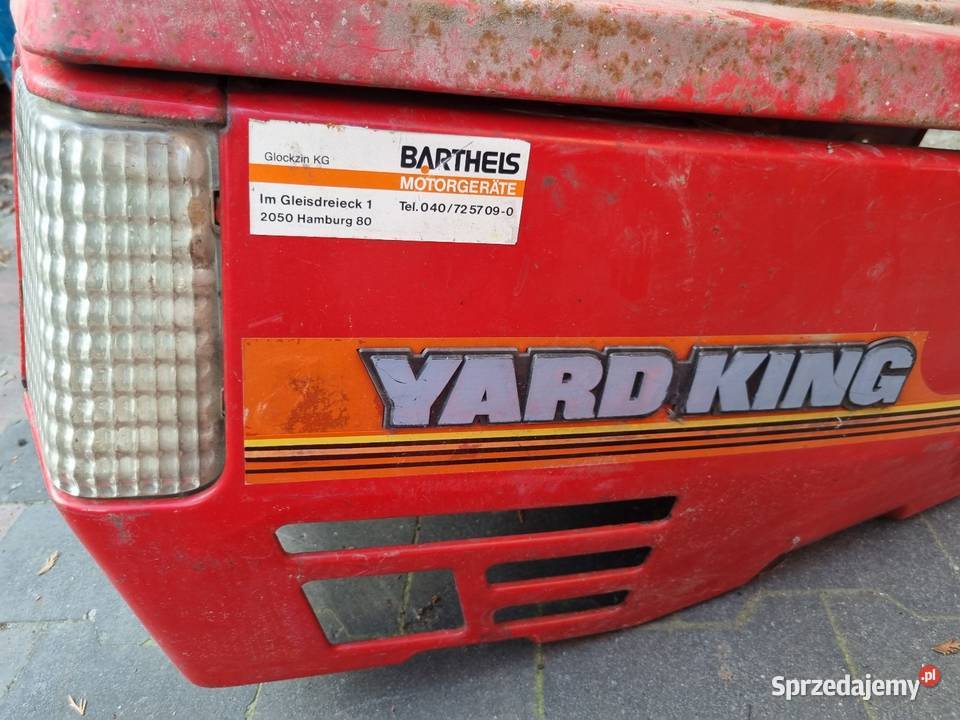 Yard King Maska Błotniki Lampy Klapa Maska Skawina