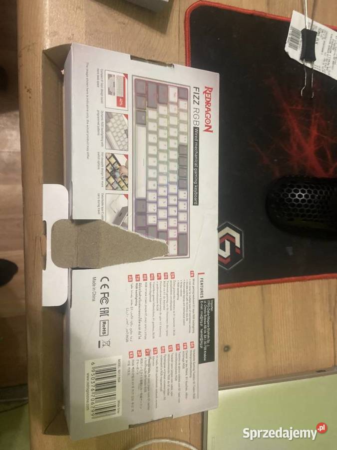 Sprzedam klawiaturę redragon k617 fizz RGB Warszawa