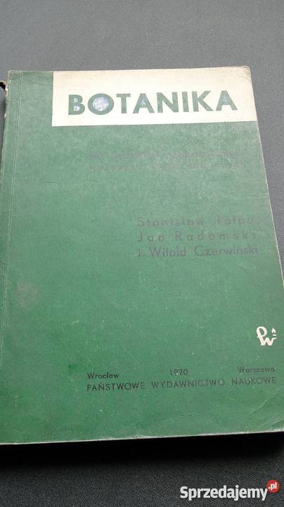 Botanika wydz zootechnicznych S Tołpa fa Książki naukowe i popularnonaukowe Szczecin