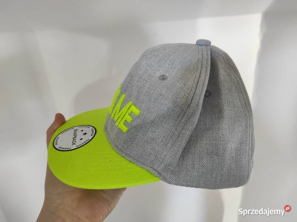 Czapka z daszkiem regulowana Mini me neonowa mazowieckie