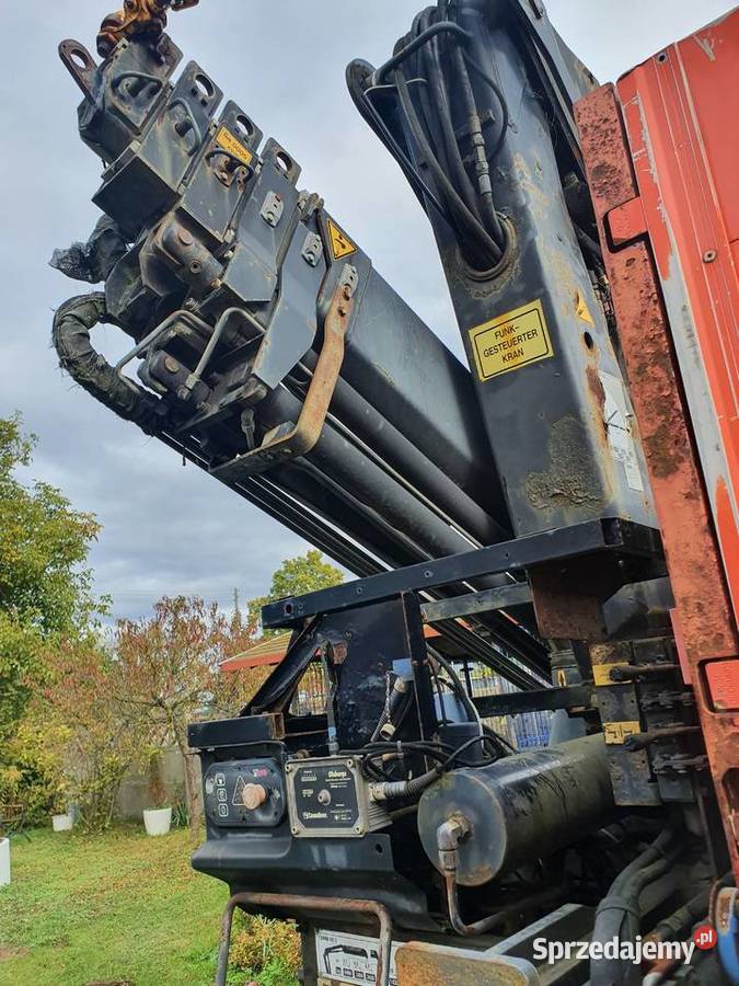 HDS HIAB 155 udźwig 6000 Rok produkcji 2000 Pozostałe łódzkie Radomsko