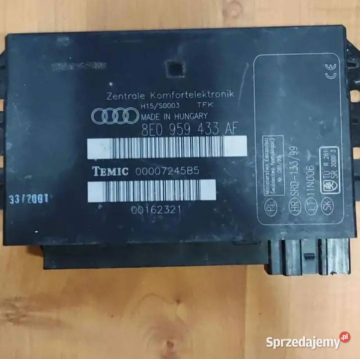 Moduł komfortu audi a4 b6 Leszno