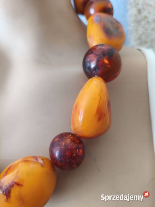 Naszyjnik Bursztyn Vintage Białystok