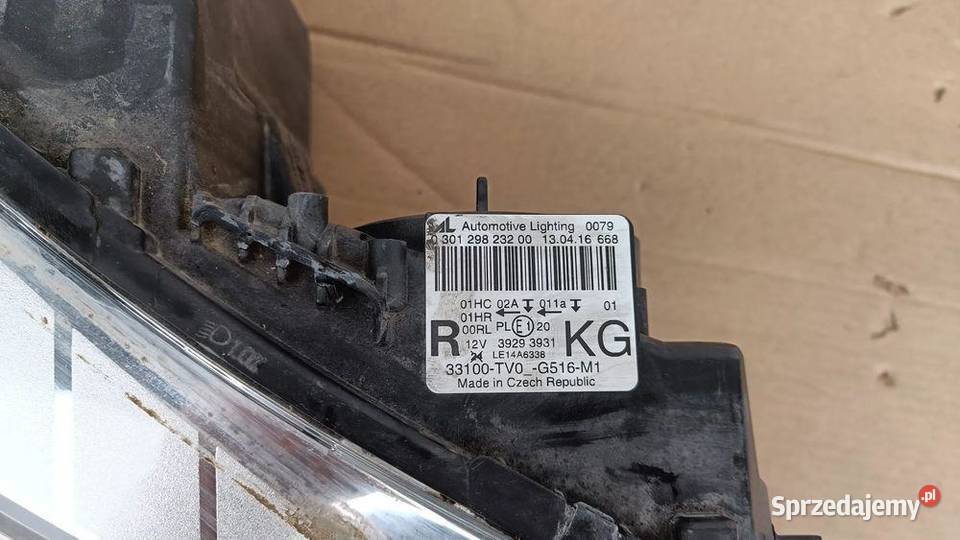 HONDA CIVIC IX LIFT 1316 FULL LED LAMPA PRAWA sprzedam