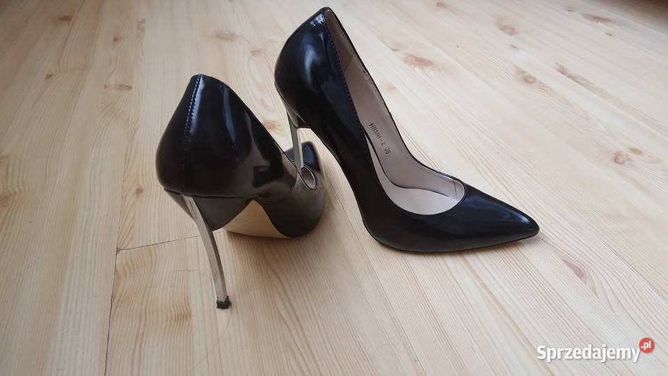 Czółenka na metalowej szpilce 24cm śląskie Częstochowa