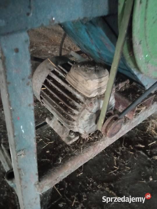 Sieczkarnia elektryczna do słomy siana