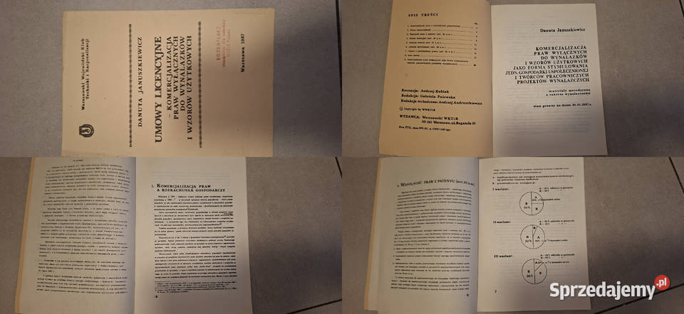 1 wydanie 1987 niski nakład umowy licencyjne PRL Łęczyca sprzedam
