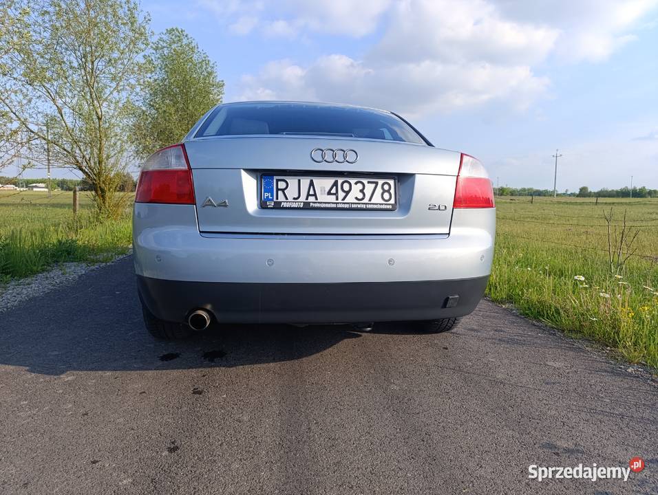 Sprzedam Audi A4B6 20 Alt 130 benzyna LPG podkarpackie Laszki