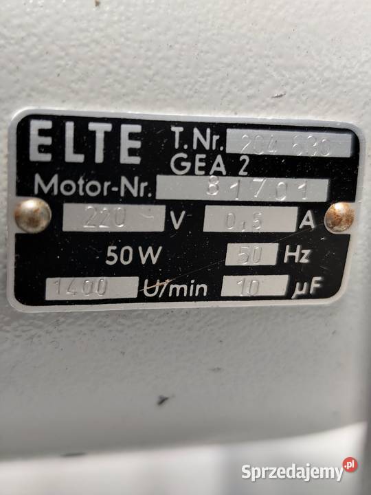 Elektryczny Magiel Pfaff Poddębice