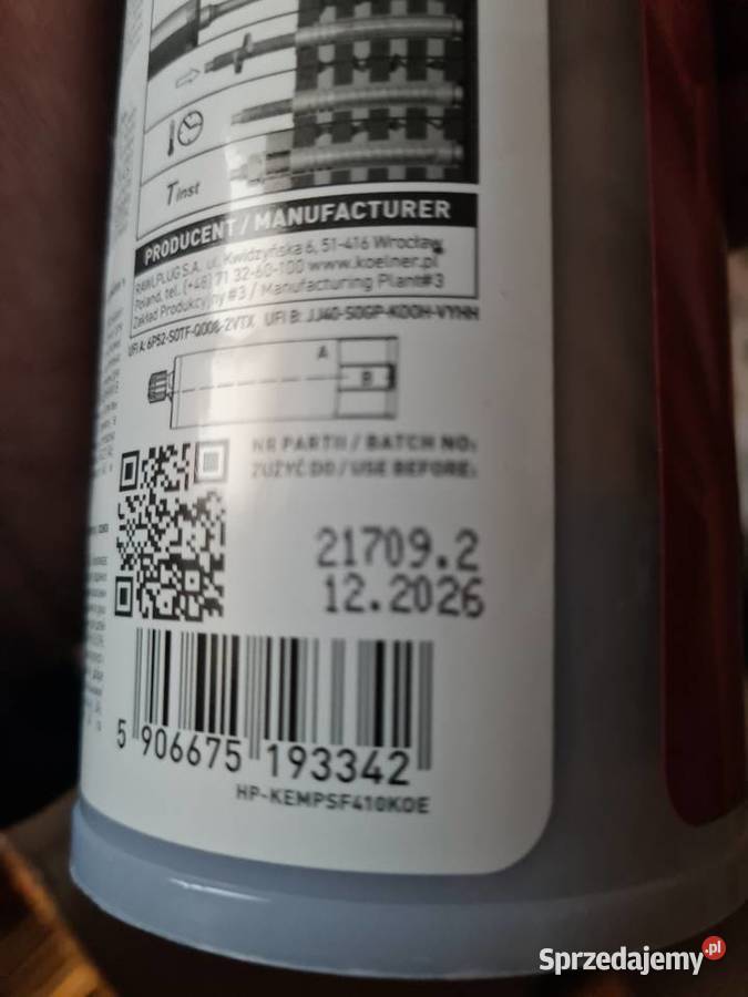 Kotwa chemiczna koelner 410ml sprzedam