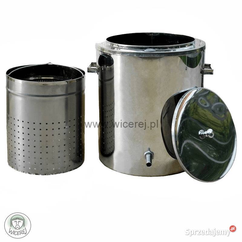 Topiarka Parowa Wosku Pszczelego 17L Nierdzewna Jaśliska