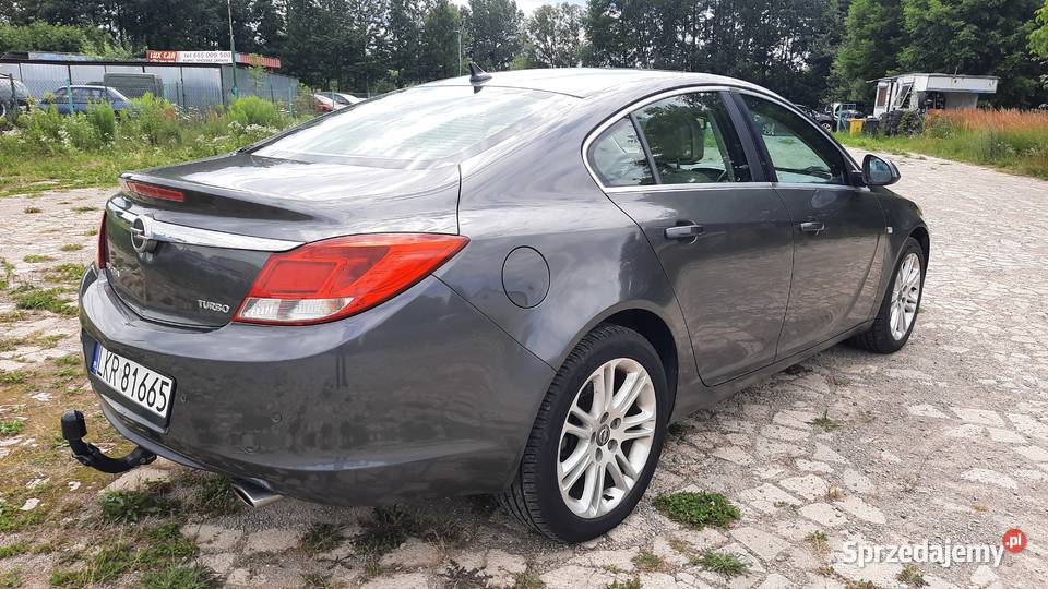 Opel Insignia 16 Turbo 180 2011 r Klima Alu Navi VAT marża lubelskie Kraśnik