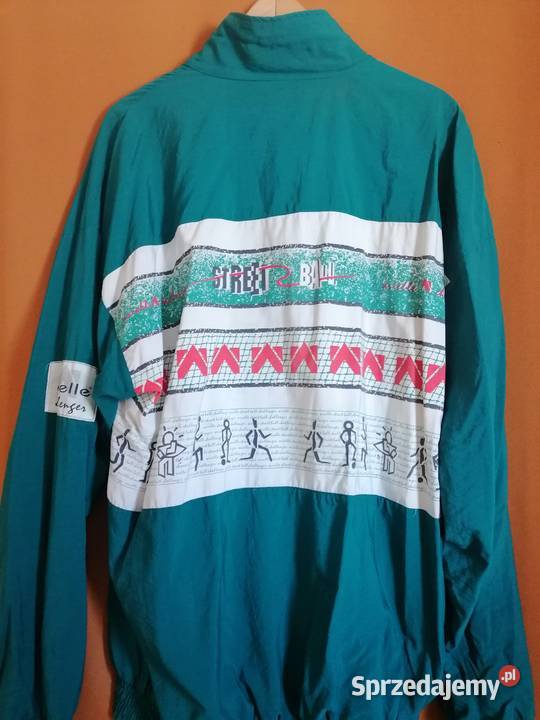 Bluza dresowa rozpinanawiatrówka XL