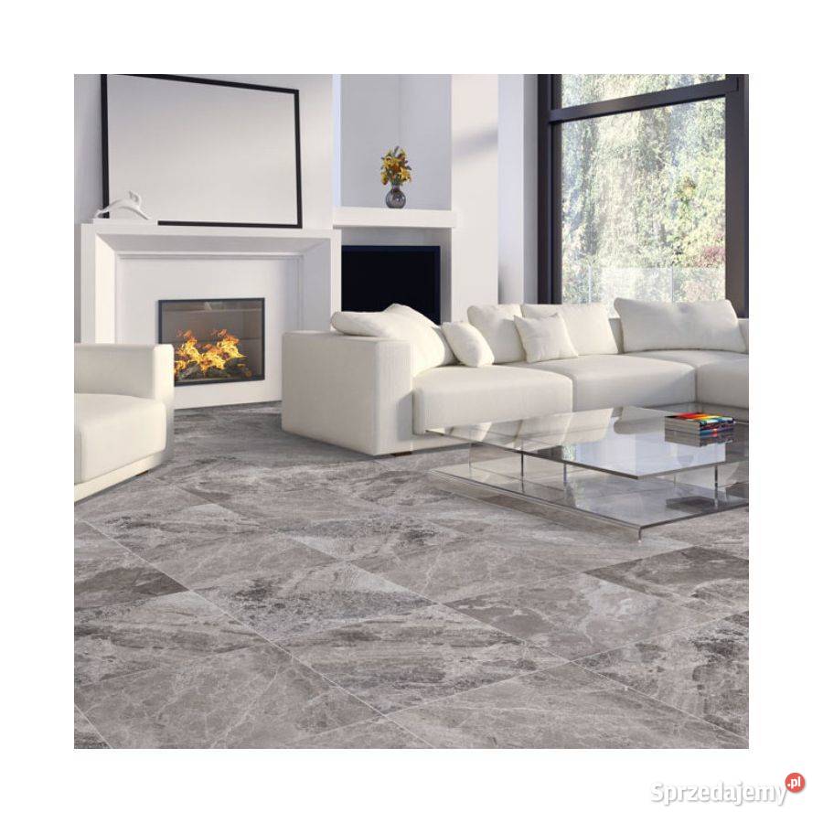 Płytka marmurowa Atlantic Grey szlifowany 61x406 Łódź sprzedam