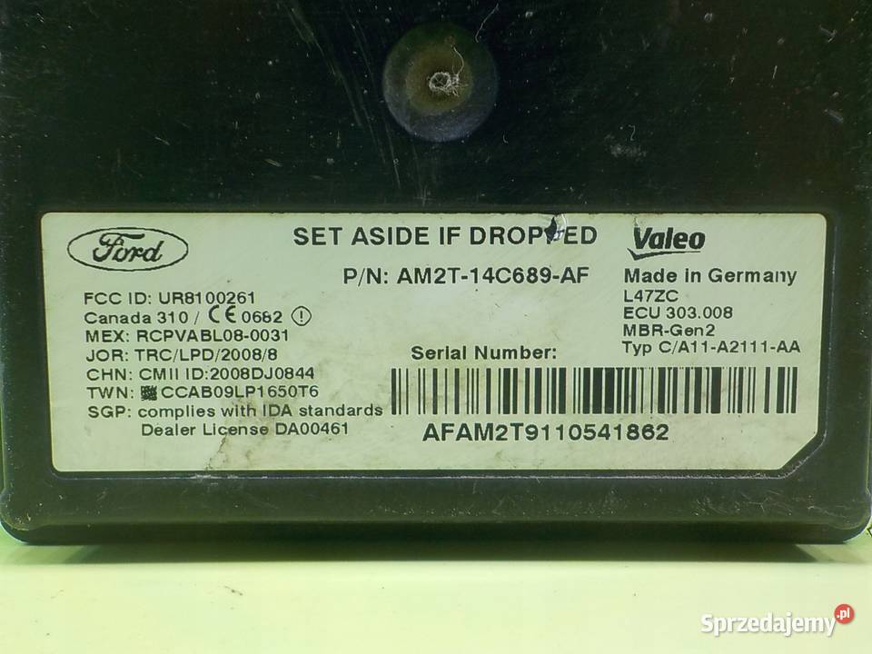 MONDEO MK4 LIFT 16 TDCI 11r sterownik modul osobowe Pozostałe Suków