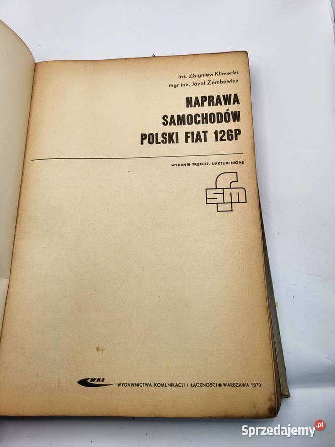 książka katalog naprawy polskiego fiata 126p śląskie Rybnik