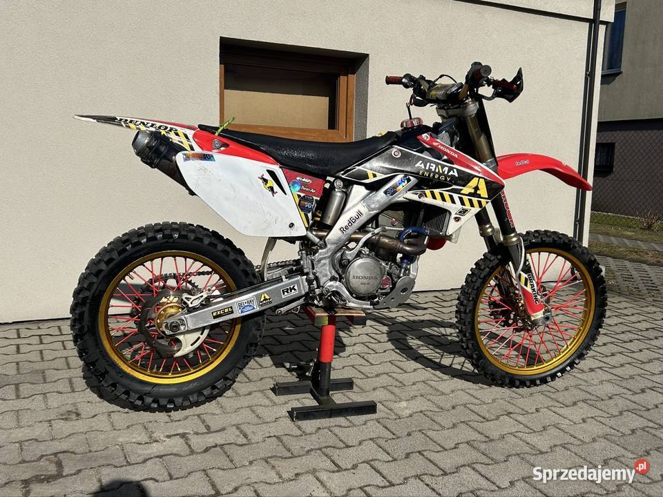 Honda CRF 250 4t showa fmf enduro cross kupiony w polskim salonie Zawiercie sprzedam