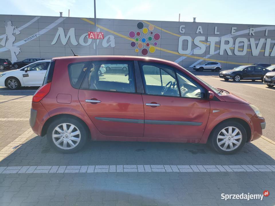 Renault Scenic 2 2007 16 16V LPG HAK Ostrów Wielkopolski sprzedam