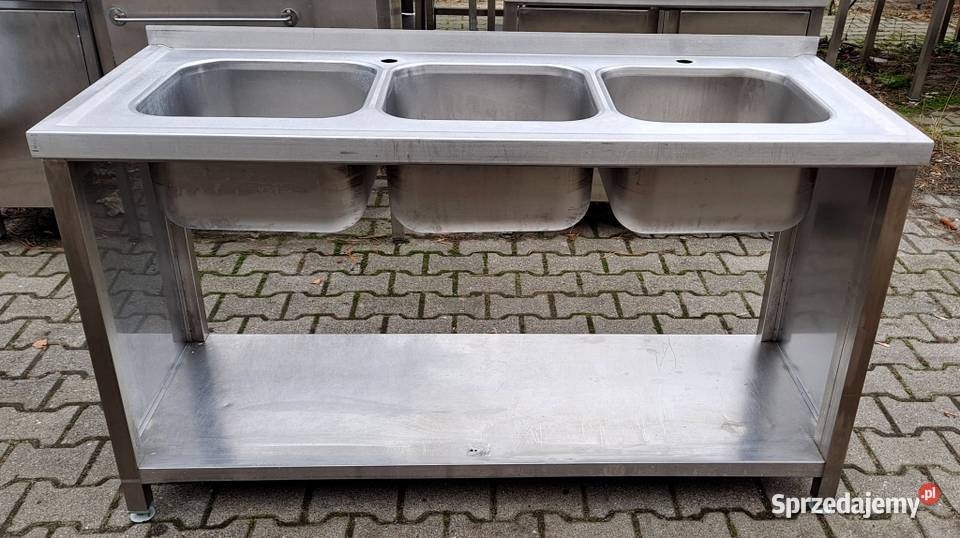 Zlew 3 Komorowy z Półką 1506085 M1209 N Nowe Skalmierzyce