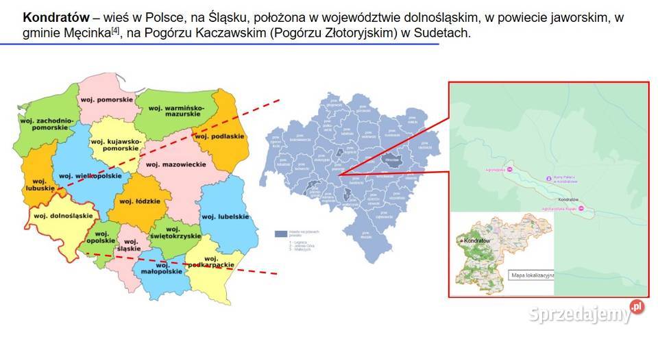 Działka na inwestycję w urokliwej okolicy 149zł/m2 dolnośląskie Kondratów