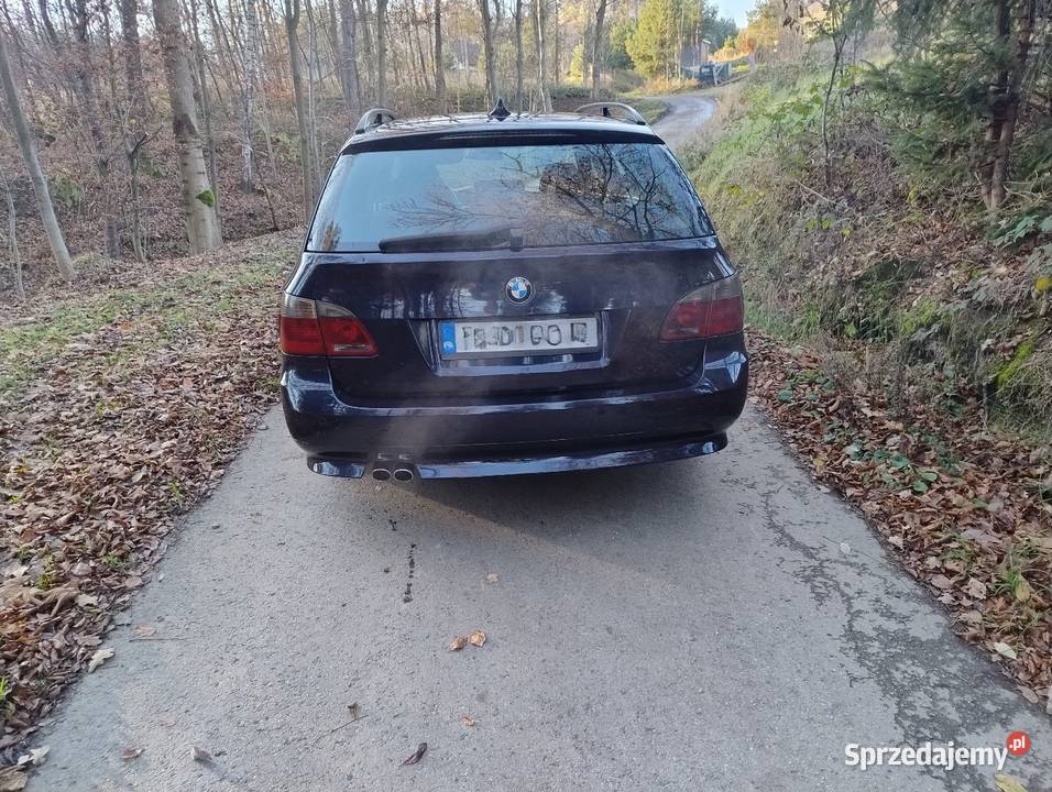 BMW e61 M54 pierwszy właściciel 192 Nową Seria 5 Pcim
