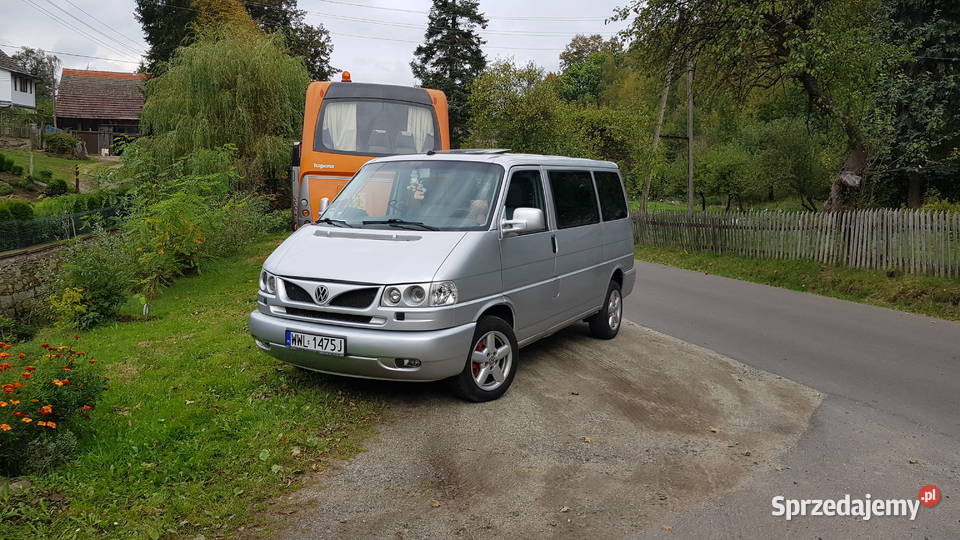 vw transporter multivan skóra xenon zamiana nieuszkodzony Volkswagen Jaworzno