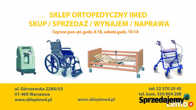 Balkonik Rehabilitacyjny Ambona WYNAJEM 80 Warszawa sprzedam