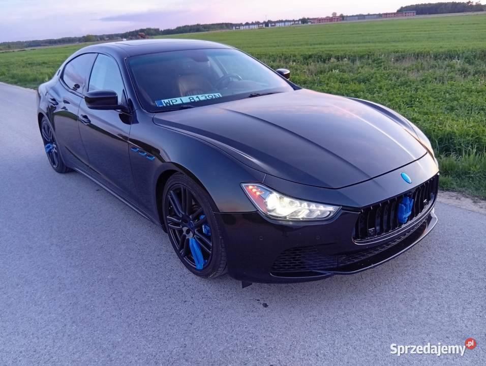 Maserati Ghibli SQ4 410 2015 asystent parkowania