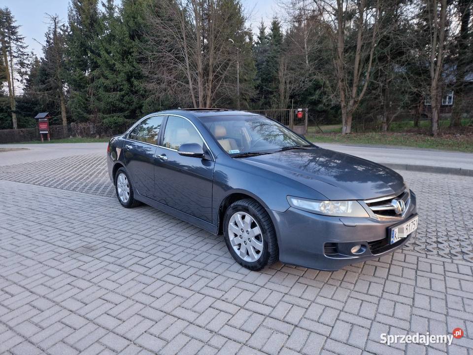 Honda Accord VII Lift Executive Skóra Navi wielofunkcyjna kierownica Ryglice