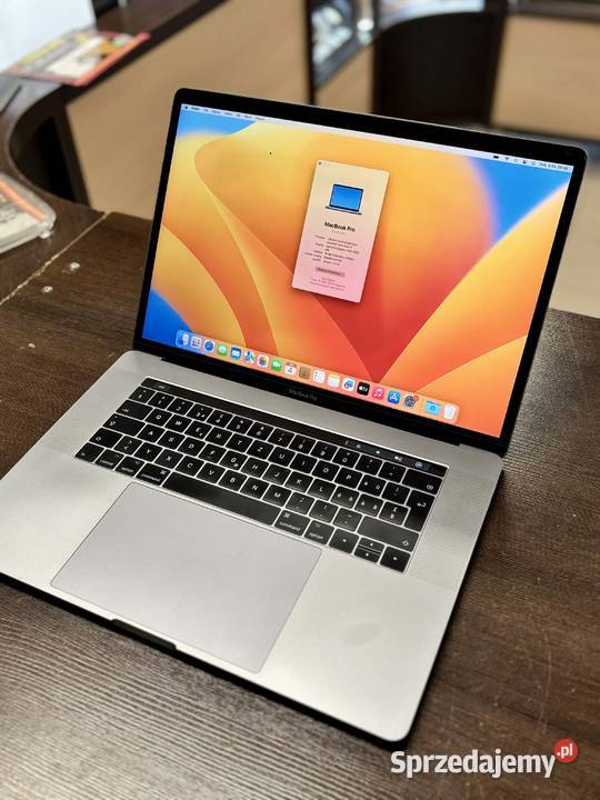 Ultrabook Apple MacBook Pro A1707 154 Intel Core Elbląg