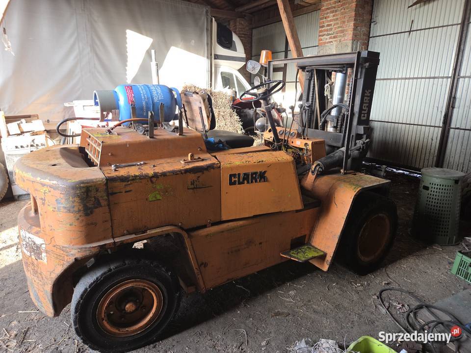 Wózek widłowy CLARK c500 Y80 LPG wielkopolskie