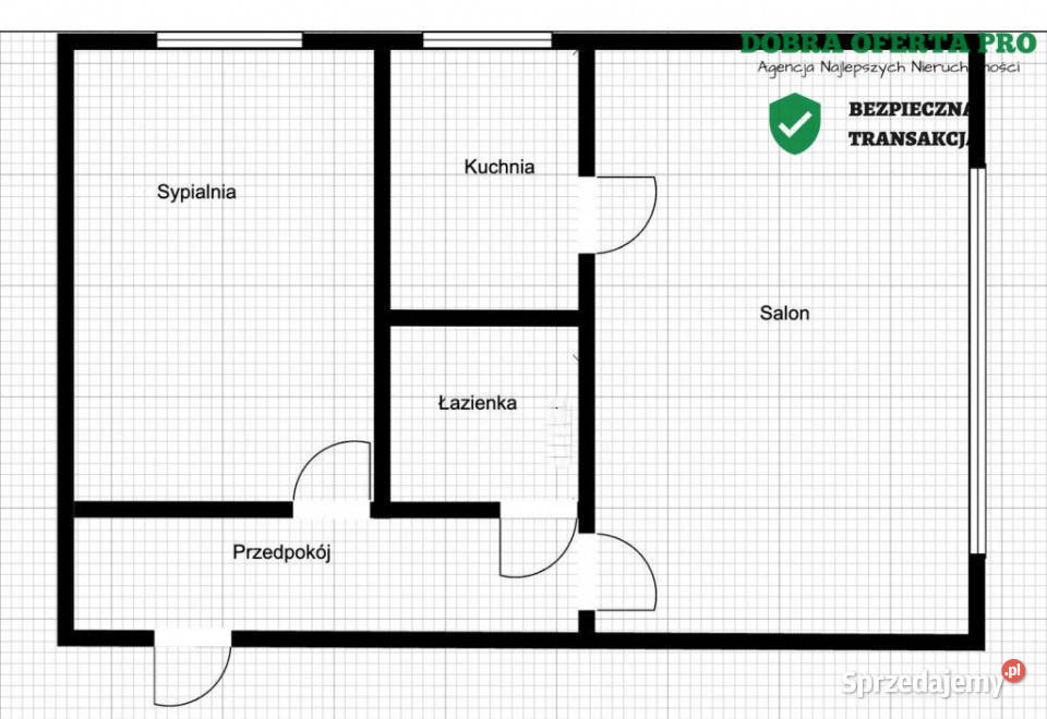 sprzedaży mieszkania 42m2 2pok Gdańsk sieć