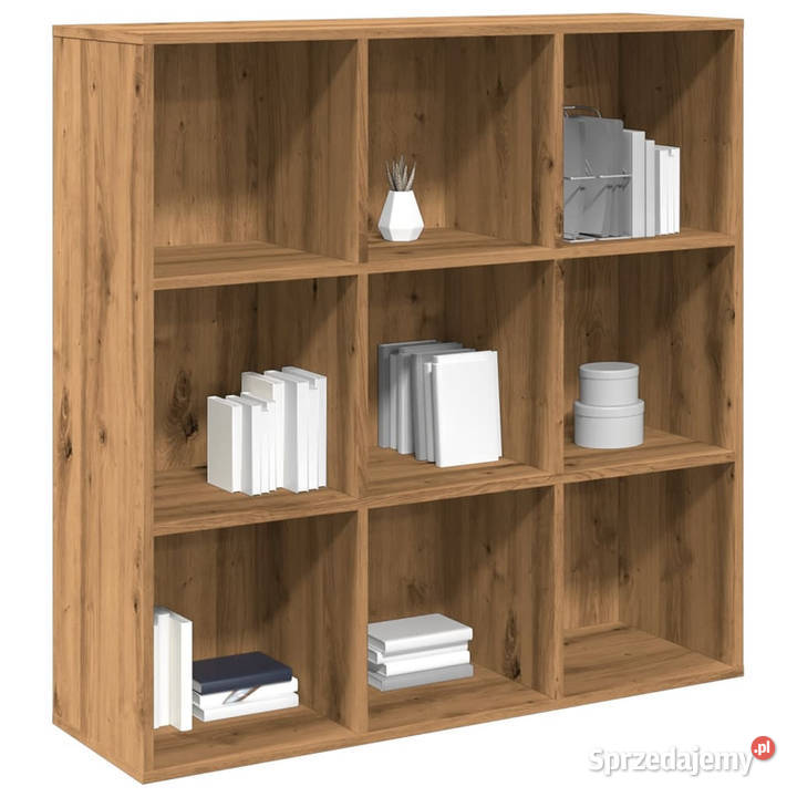 Regał na książki kolor dąb artisan 98x29x975 mazowieckie