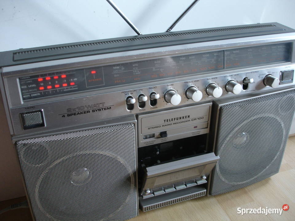 Radiomagnetofon TELEFUNKEN CR100 Pozostałe