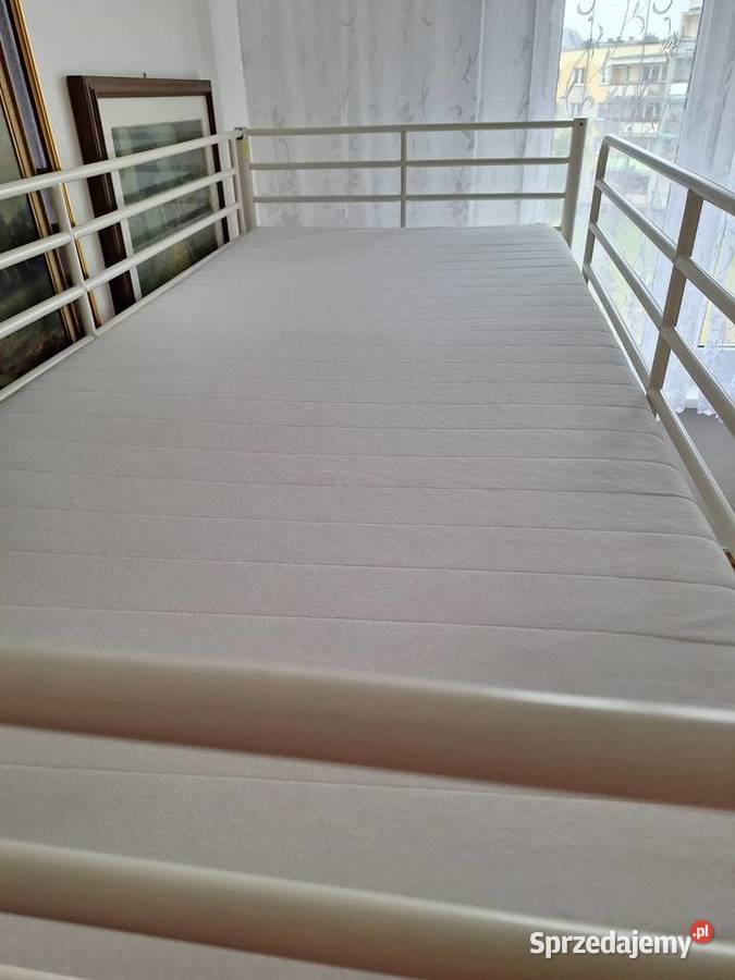 Łóżko piętrowe Ikea Svarta 90x200 2 materace Warszawa