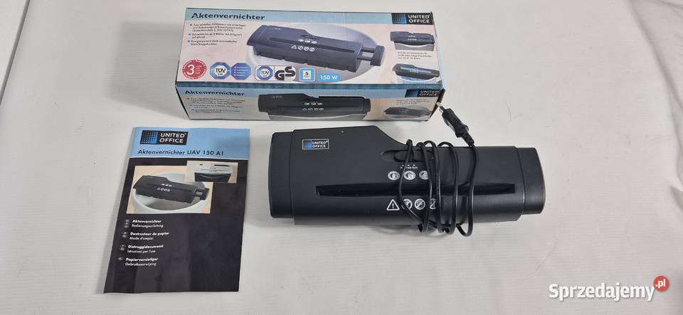 Niszczarka do dokumentów United Office UAV 150