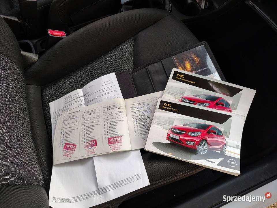 Opel KARL benzyna 75 grzane fotele i kierownica Niepołomice