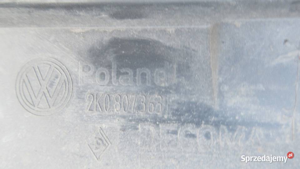 VW CADDY ZDERZAK TYŁ TYLNY osobowe śląskie Ruda Śląska