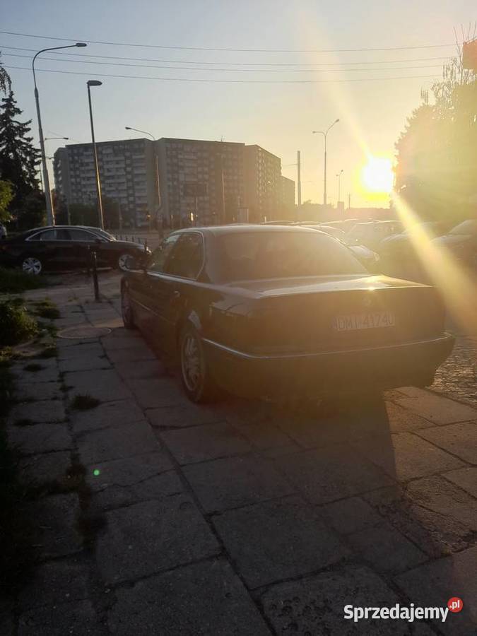 1995 740i E38 LPG technoviolet wielkopolskie Sośnie