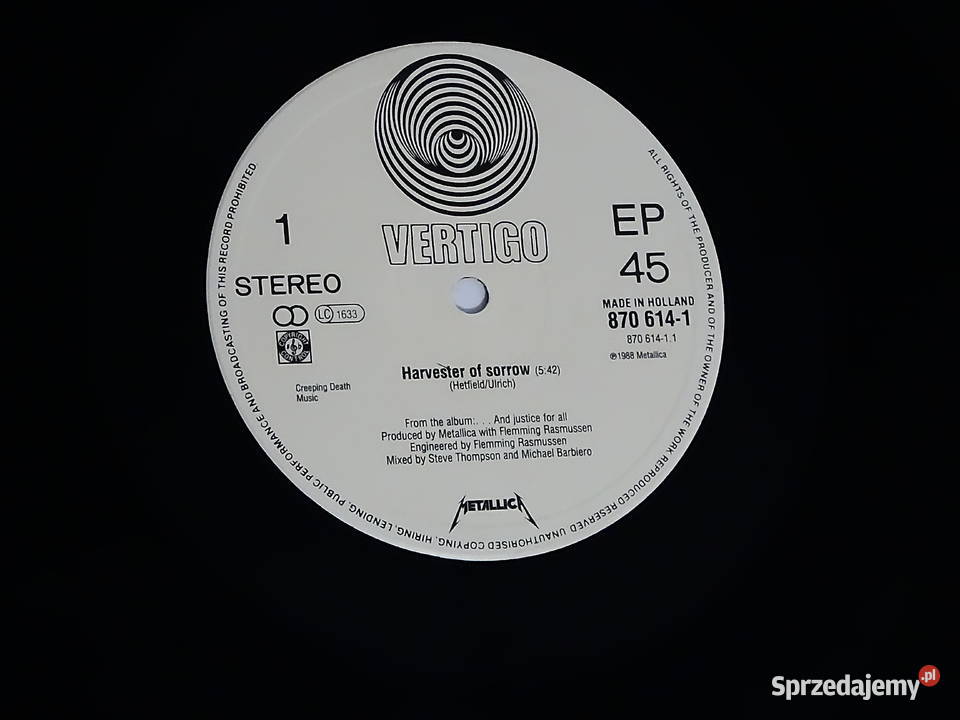 Metallica Whiplash Garage Days winyl EP Biłgoraj sprzedam