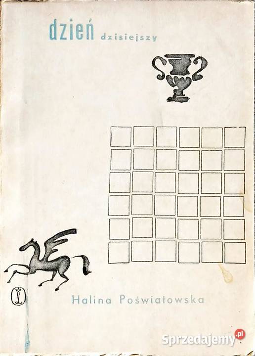 Halina Poświatowska dzień dzisiejszy Rok wydania 1963 Konin