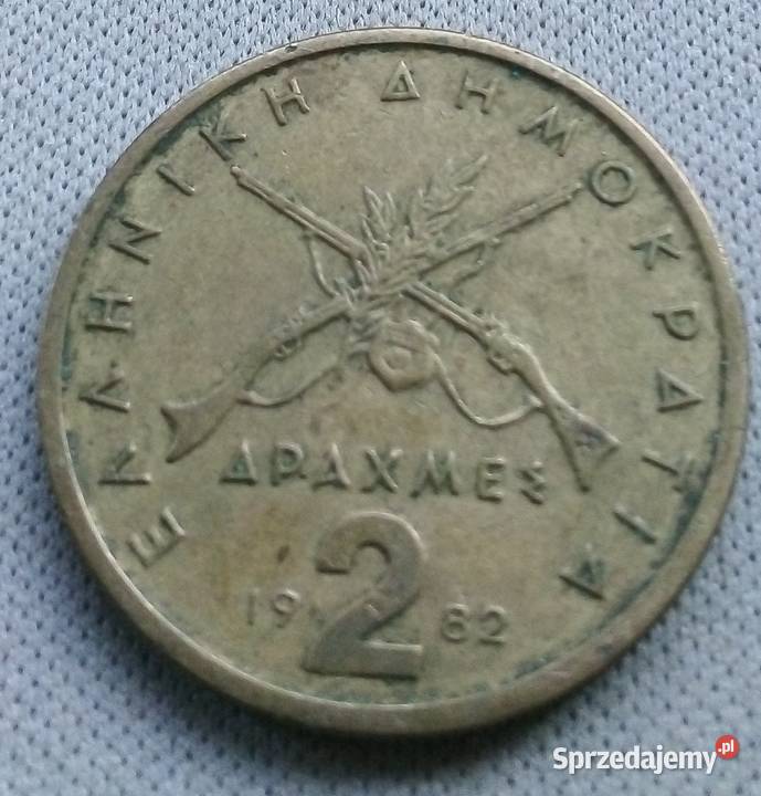GRECJA2 DRACHMY1982 r Legionowo