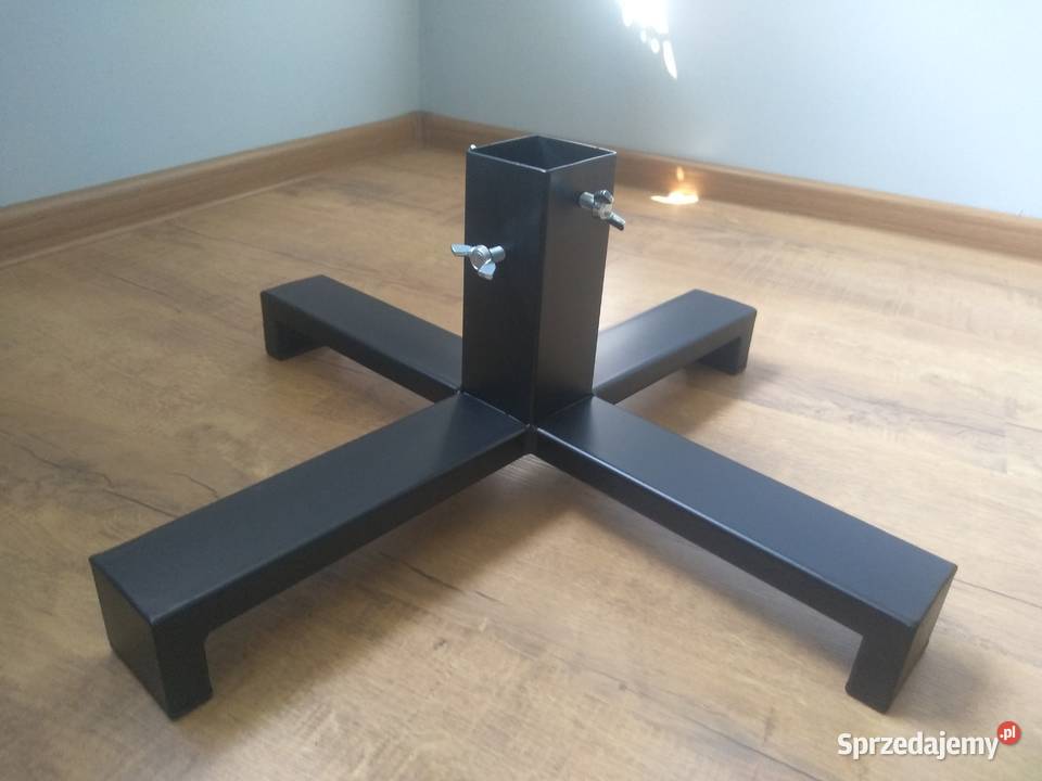 Stojak choinkowy do na pod choinkę metalowy loft czarny Boże Narodzenie Skarbimierz sprzedam