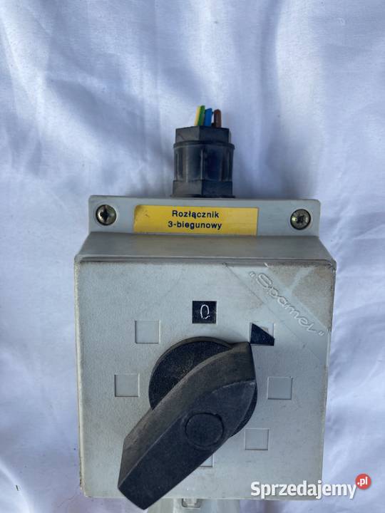 GNIAZDO STAŁE Z PRZEŁĄCZNIKIEM 4P rozłącznik Warszawa sprzedam