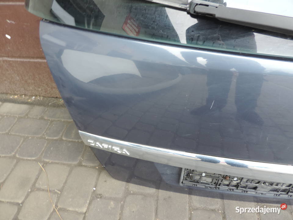 OPEL ZAFIRA B KLAPA BAGAŻNIKA Z168 Nowy Sącz