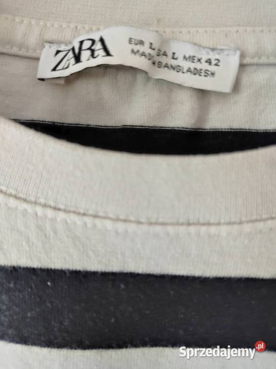 LXL Zara koszulka paski męska damska wakacyjna Kielce sprzedam