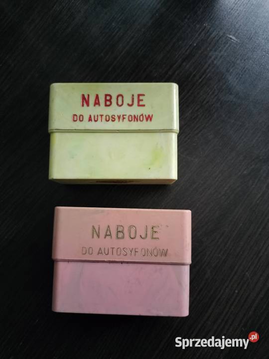 Sprzedam naboje do syfonu PRL dwie sztuki Choszczno